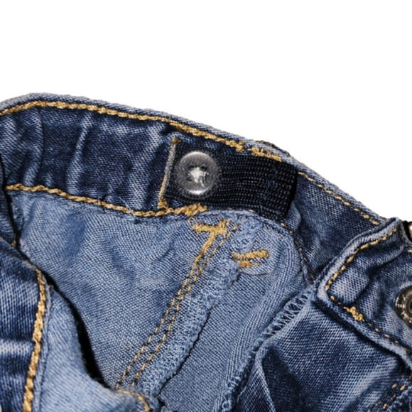 OLD NAVY Blue Skinny Jeggings with Ankle Zippers - Picture 4 of 6